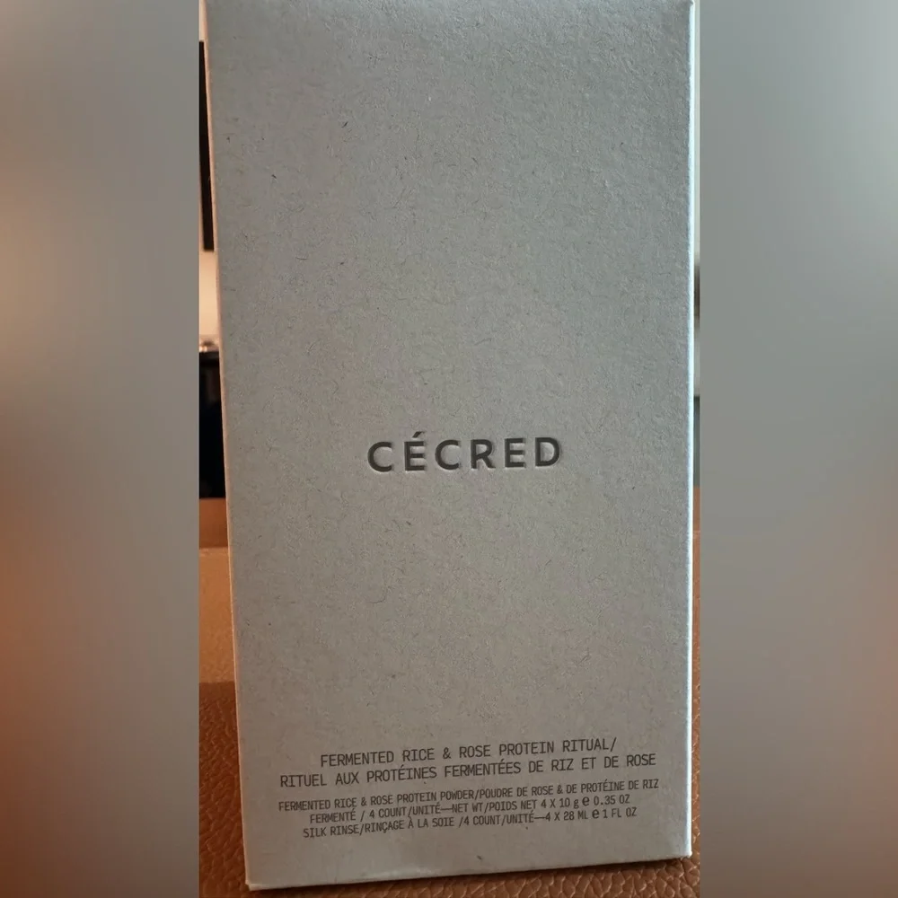 Cécred Fermented Rice & Rose Protein Ritual Set NIB Unopened - Picture 6 of 7